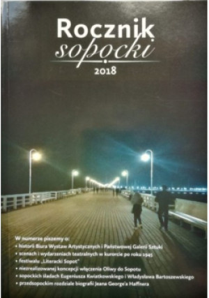 Rocznik sopocki Nr XXIX / 18 - książka  wyd. 2018