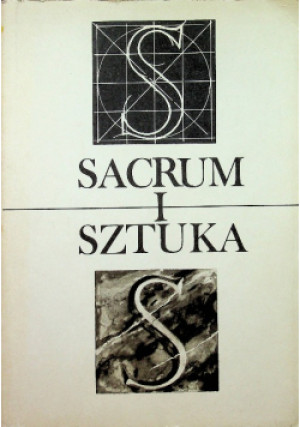 Sacrum i Sztuka - Nowojka Cieślińska - książka  wyd. 1989