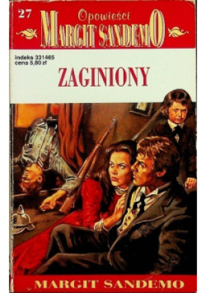Zaginiony - Margit Sandemo - książka  wyd. 1998