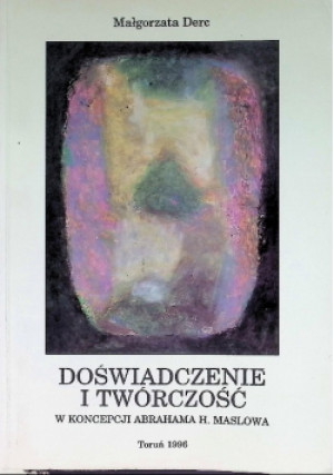 Doświadczenie i twórczość - Małgorzata Derc - książka historyczna wyd. 1996