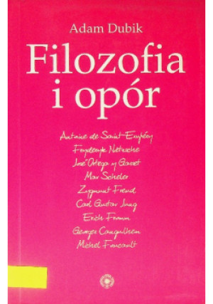 Filozofia i opór - Adam Dubik - książka  wyd. 2003