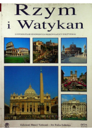 Rzym i Watykan - książka  wyd. 1998