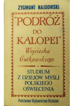 Podróż do Kalopei - Zygmunt Najdowski - książka  wyd. 1988