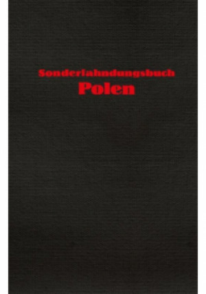 Sonderfahndungsbuch Polen - książka historyczna wyd. 2019