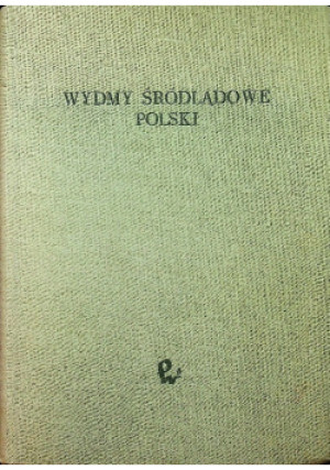 Wydmy śródlądowe Polski - książka  wyd. 1958