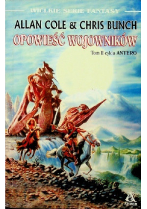 Opowieść wojowników - Allan Cole - książka  wyd. 1997