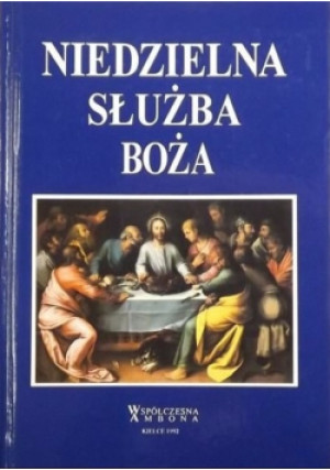 Niedzielna służba boża - Stanisław Czerwik - książka  wyd. 1992