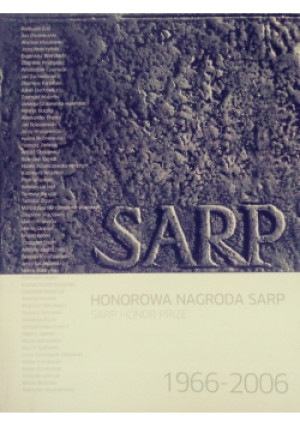 Honorowa nagroda sarp - Adam Czyżewski - książka  wyd. 2006