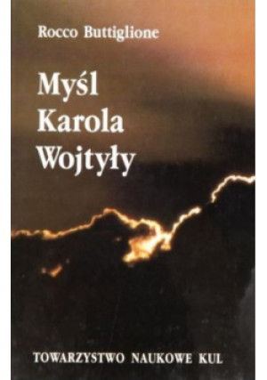 Myśl Karola Wojtyły - Rocco Buttiglione - książka  wyd. 1996