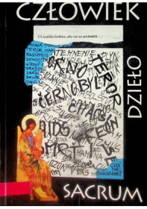 Człowiek dzieło sacrum - Stanisław Gajda - książka historyczna wyd. 1998