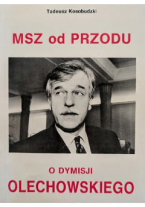 Msz Od Przodu - Tadeusz Kosobudzki - książka  wyd. 1995
