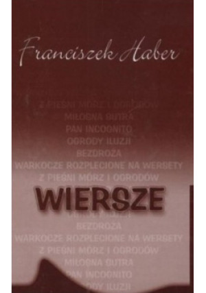 Wiersze - Franciszek Haber - książka