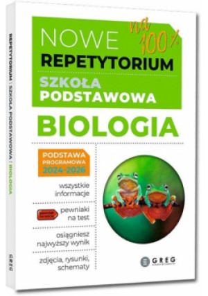 Biologia. Nowe Repetytorium. Szkoła podstawowa 2024-2026 - Anna Mucha - książka  wyd. 2025