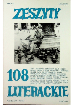 Zeszyty Literackie 108 - książka  wyd. 2007