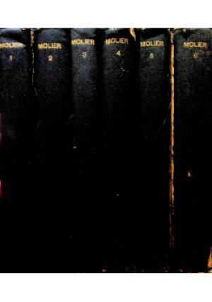 Molier Dzieła Tom I do VI 1912 r. - Tadeusz Żeleński Boy (przekł.) - książka  wyd. 1912