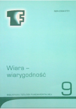 Wiara wiarygodność - Damian Wąsek - książka  wyd. 2014