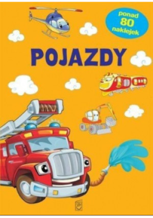 Pojazdy Naklejki Łamigłówki Labirynty Zagadki - książka  wyd. 2016