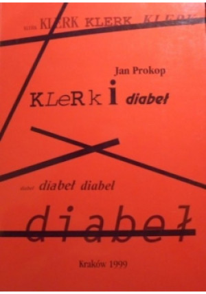 Klerk i diabeł - Jan Prokop - książka historyczna wyd. 1999