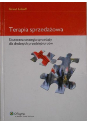Terapia sprzedażowa - Grant Leboff - książka  wyd. 2009