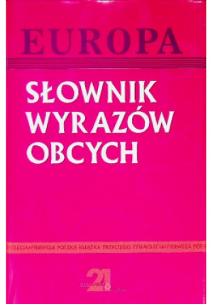 Słownik Wyrazów Obcych - książka  wyd. 2003