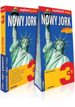 Explore! guide Nowy Jork 3w1 w.2019 - Byrtek Katarzyna - książka  wyd. 2019