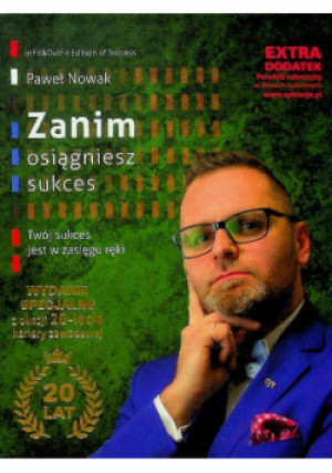 Zanim osiągniesz sukces - Paweł Nowak - książka  wyd. 2016