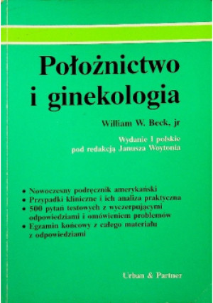 Położnictwo i ginekologia - William W. Beck - książka  wyd. 1995