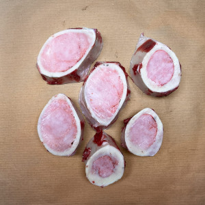 Kości wołowe - szpikowe krążki 1 kg