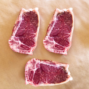 Stek Kansas świeży 1 kg – Rostbef Wołowy z Kością