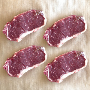 Stek New York świeży 1 kg – Rostbef Wołowy bez Kości