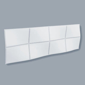 Panel ścienny NMC ARSTYL Bump 38x113,5x4,3