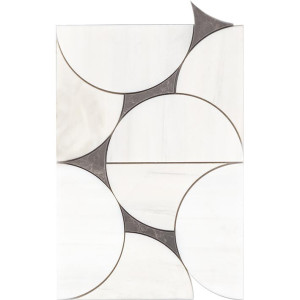 L'Antic Colonial Loop White Dark 20,3x30 - Mozaika