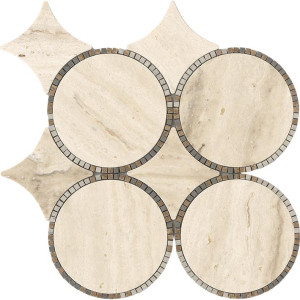 L'Antic Colonial Tempo Circle Beige 29,9x29,9 - Mozaika