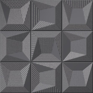 L'Antic Colonial Cosmos S4 Deco Black 16x16