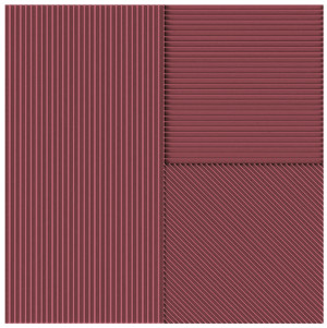Harmony Lins by Yonoh Bordeaux 20x20 mat