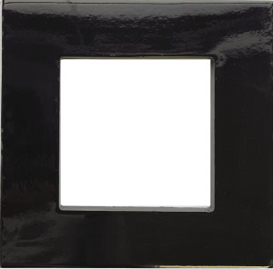 Harmony In & Out by Mut Out Black 22,4x22,4 mat