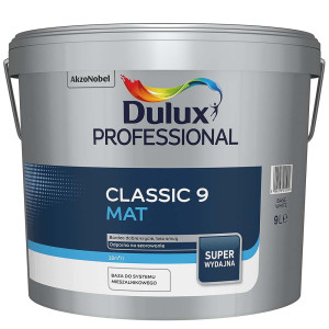 Dulux Professional Classic 9 Mat Baza White 9l