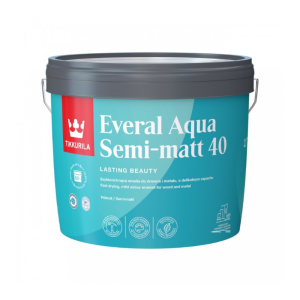 Tikkurila Everal Aqua Semi-Matt [40] baza A 2,7l