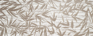 La Platera Shui White Leaves 35×90 [mat]