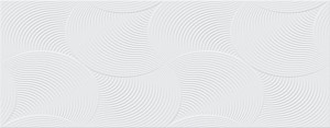 La Platera Saten Blanco Twist 35x90 [mat]