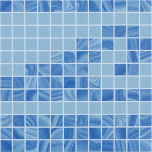 Pamesa At Bermudas Dec Aqua 33,3x33,3 [połysk] [mozaika basenowa]