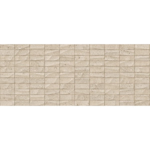 Porcelanosa Prada Mosaico Caliza 45x120 matowa rektyfikowana reliefowa