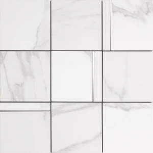 Mozaika gresowa Museum Torano Bianco 30x30 biała