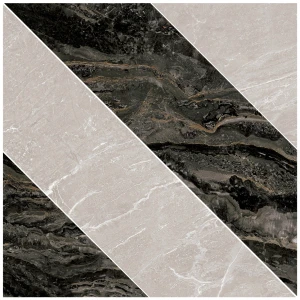 Płytka gresowa Museum Orobico Dark Dolphin Diago 30x30 ciemna seria Orobico