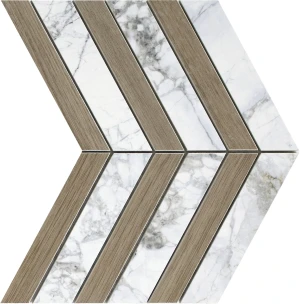 Płytka Museum Supreme White/Kalua 30x21,9 cm – seria Museum