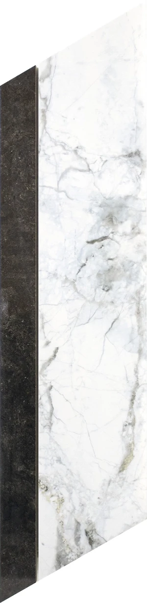 Płytka ścienna Museum Supreme White 14,6x51 cm połysk