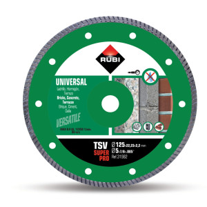 Tarcza diamentowa TSV 125 SUPERPRO RUBI 31982