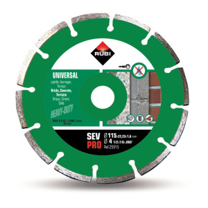 Tarcza diamentowa SEV 115 PRO RUBI 25915