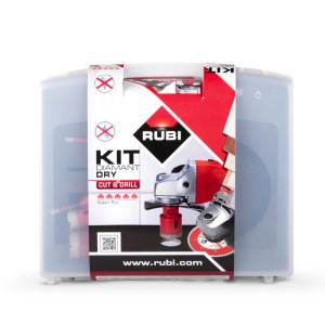 Zestaw tarcza TCR i wiertła DRYGRES RUBI 68923