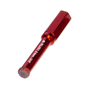 Wiertło diamentowe DRYGRES 4DRILL Ø 8mm HEX RUBI 5924